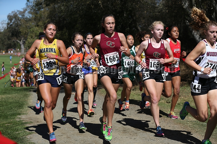 2013SIXCHS-094.JPG - 2013 Stanford Cross Country Invitational, September 28, Stanford Golf Course, Stanford, California.